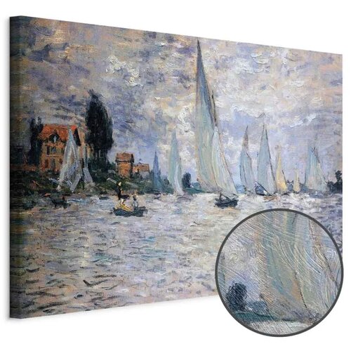  Slika - Claude Monet - Sailboats  Regatta in Argenteuil 90x60 Premium Print Cijene