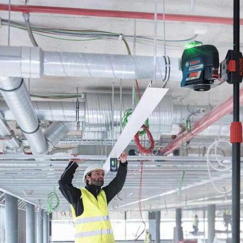 Bosch linijski laser sa zelenim zrakom bluetooth 80m GLL 3-80 CG Solo + BM1 + L-Boxx (0601063T03) Slike