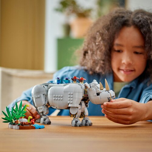 Lego LEGO&amp;reg; Creator 3in1 - Divje živali: mogočni nosorog s ptiči (31171) Slike