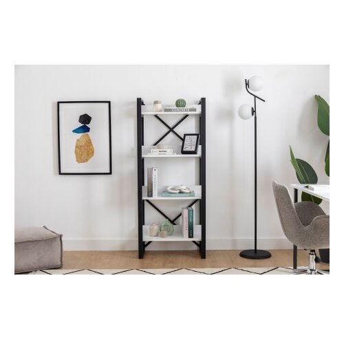 Hanah home polica za knjige adisa white Cene