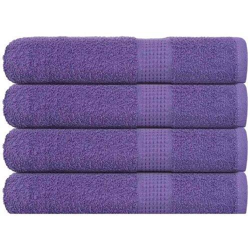 Furnova Brisače za savno 4 kos vijolična 80x200 cm 360 g/m² 100% bombaž, (21916726) Cene