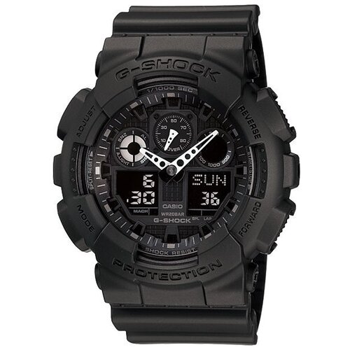 Casio Mu&amp;scaron;ki sat GA-100-1A1, Crni Slike