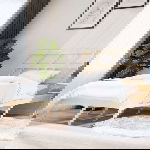  Okvir za krevet od masivne borovine 140 x 200 cm Slike
