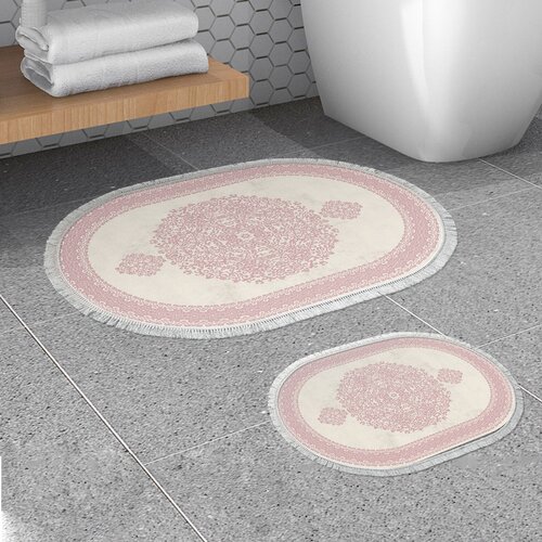 Hanah home Set od 2 kupaonska tepiha Bež Cijene