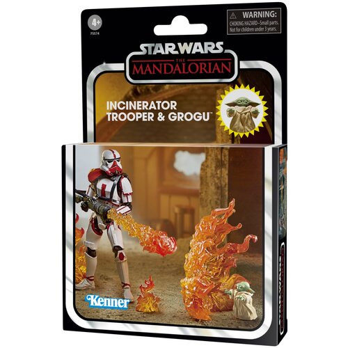 Hasbro STAR WARS - The Vintage Collection Deluxe Incinerator Trooper & Grogu 203768 STAR WARS - The Vintage Collection Deluxe Incinerator Trooper & Gr, (21550976) Cene