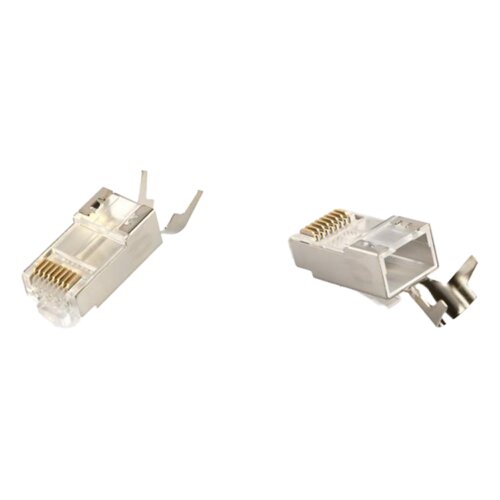 Gembird Konektor 10 komada GEMBIRD LC-PTF7-01/10, Shielded modular CAT7, pass-through type plug 15u&rdquo; gold, plated Cijene