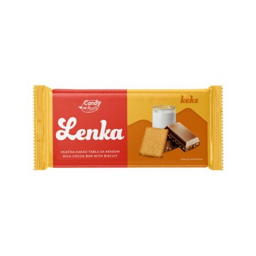 LENKA KREM TABLA MLEČNA SA KEKSOM 100G Cene