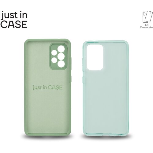 Just In Case 2u1 Extra case MIX paket ZELENI za A52S 5G Slike