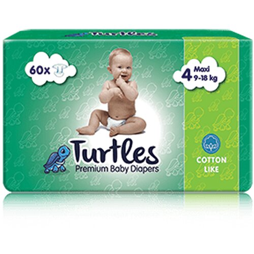 Turtles baby pelene za bebe maxi 4 Slike