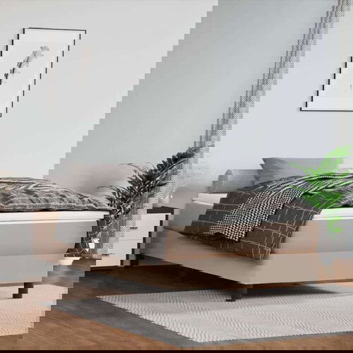  Dječji madrac s oprugama boja cappuccina 80x160 cm umjetna koža Slike