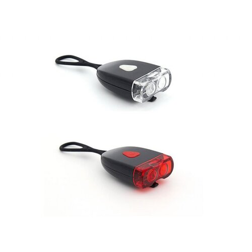  bljeskalica prednja+zadnja XC147 led white-red Cene