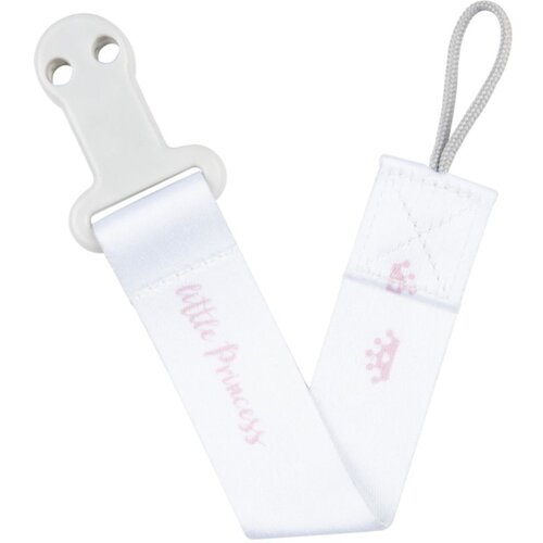Canpol Royal Baby Soother Clip With RiBBon Little Princess lanac za dudu varalicu sa kopčom 1 kom za djecu Cijene
