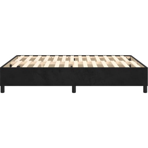  Okvir za krevet s oprugom crni 140x200 cm bar&amp;scaron;unasti Slike