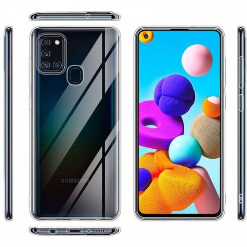Nillkin clear case 1,8mm silikonski ovitek za samsung galaxy A12 A125 - prozoren Slike