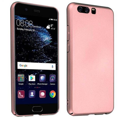 Cadorabo primera, združljiv s Huawei v kovinskem rosă &permil; Gold - trdi za&scaron;čitni pokrov v kovinskem videzu proti praskam in udarcem, (20565939) Cene