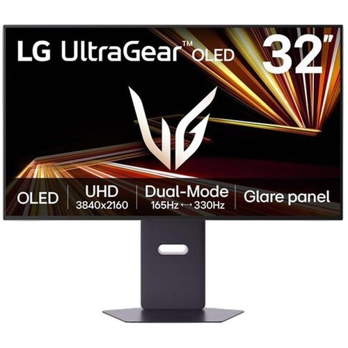 LG Monitor 31,5 OLED 32GX850A-B UltraGear, 3840x2160, 2x HDMI, DP, 330/165 Hz - - 31.5 - črna - 714.1 x 620.9 x 249.8 mm - 9,1 kg - 36 - F - Avtera Cene