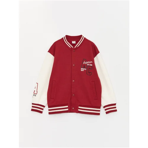 LC Waikiki Boys' Printed College Jacket