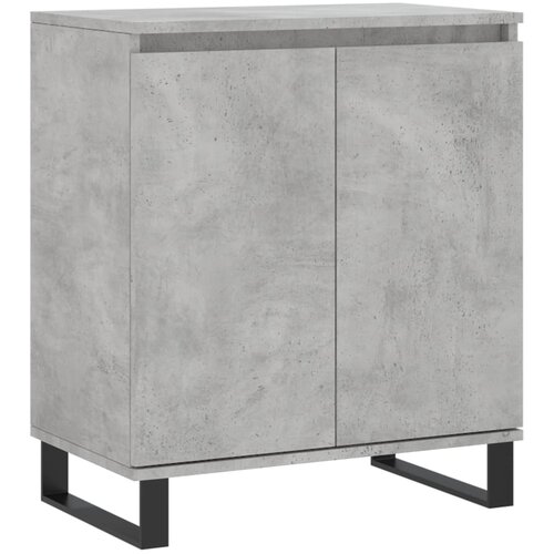 Maison Chic Komoda - Predalnik betonsko siva 60x35x70 cm inženirski les, (21718764) Cene