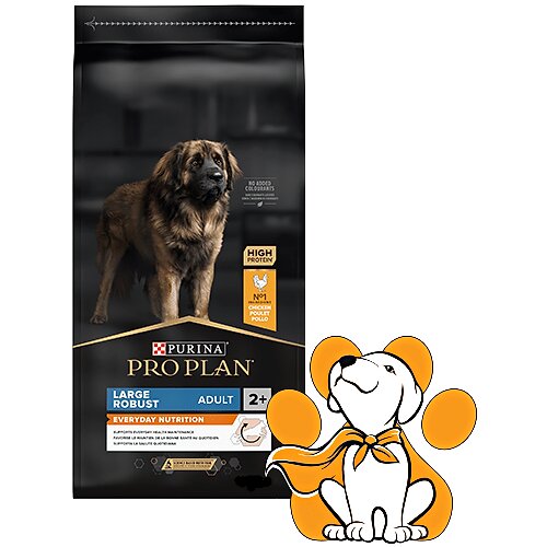 Purina Pro Plan large robust adult everyday nutrition 3kg, granule sa piletinom Slike