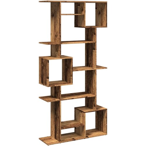 Maison Chic Knjižna omara - Knjižni regal starinski les 92x29x188 cm inženirski les, (21725386) Cene