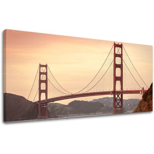  Slike na platnu mesta panorama - san francisco ME116E13 Slike