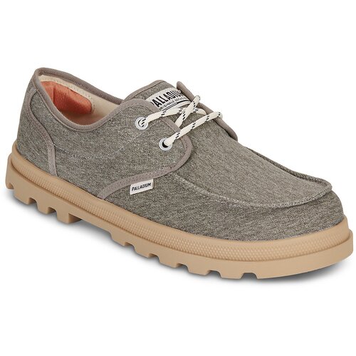 Palladium Mokasini & Jadralni čevlji Nauticos Hombre Mod&egrave;le Dunelite Moc C Siva Cene