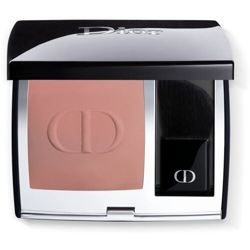 Dior Rouge Blush kompaktno rdečilo s čopičem in ogledalom odtenek 100 Nude Look (Matte) 6 g Slike