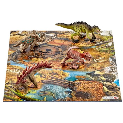 Schleich figura mali dinosaurus sa podlogom od puzli Cene