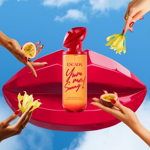 Escada Yum Me! Peachy Body &amp;amp; Hair Mist parfumska meglica za telo in lase za ženske 100 ml Slike