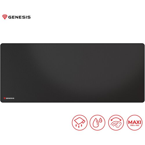 Genesis CARBON 500 ULTRA LOGO podloga za mi&amp;scaron;ko, gaming / pisarni&amp;scaron;ka, 1100x450mm, vodoodporna, glad, (5000081402) Slike