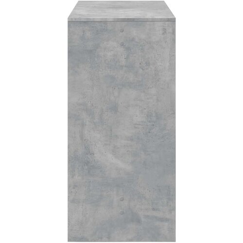 VidaXL Barski stol boja betona 102 x 50 x 103,5 cm konstruirano drvo Slike