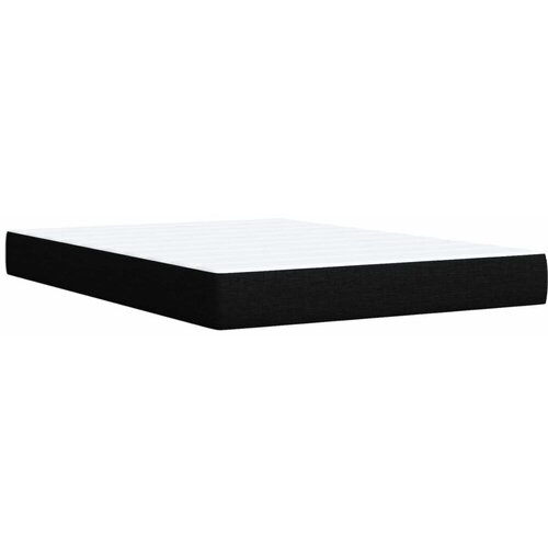  od pjene s madracem i LED-om Crna 140 x 200 cm Tkanina - Crna 140 x 200 cm Dizajn linija Slike