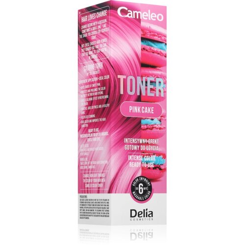 Delia Cosmetics Cameleo Toner toner u boji za kosu nijansa Pink Cake 75 ml Cene