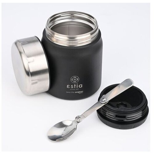 Estia lunch pot, lonček za kosilo 0,5l-MIDNIGHT BLACK Cene