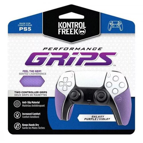 KontrolFreek Controller Performance Grips - Purple Playstation 5 Slike
