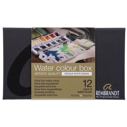  Akvarel boje Rembrandt Opaque White Mixing box - 12 posudica Cijene