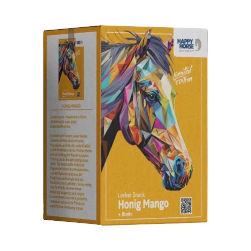 Happy Horse Okusni prigrizki - med in mango + biotin