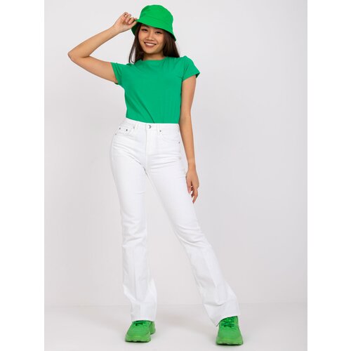 BASIC Feel Good T-shirt-RV-TS-4623.56-green Cene