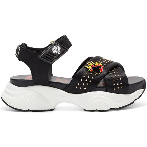 Ed Hardy Sandali & Odprti čevlji - Flaming sandal black Črna Cene