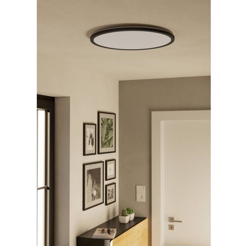 Eglo 901441-LED Kupatilsko stropno svetlo ROVITO 16,8W/230V prečnik 50 cm IP44 crna Slike