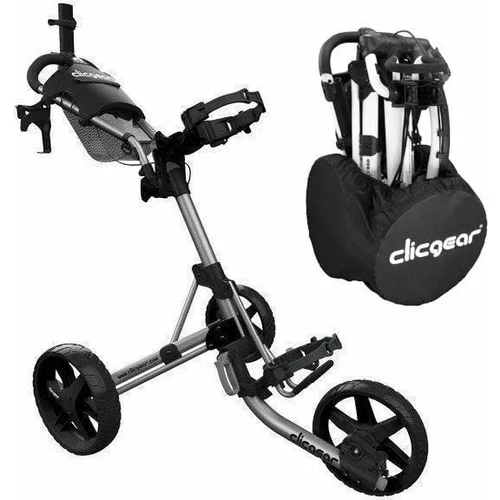 Clicgear Model 4.0 SET Matt Silver Ručna kolica za golf