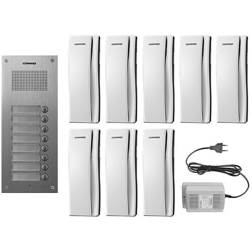 Commax DR-8UM / DP-SS / RF-1A - set dom. telefoni za 8 korisnika, sustav 4 + n Slike