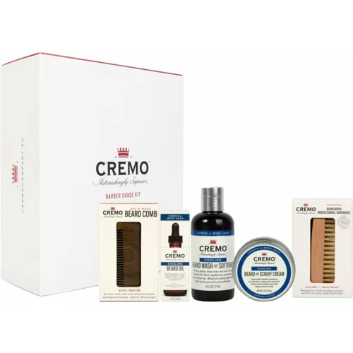 Cremo Barber Grade Kit poklon set (za bradu i brkove) za muškarce