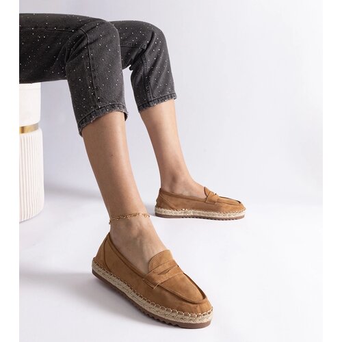 Gemre Caramel slip-on platform espadrilles Venera Slike