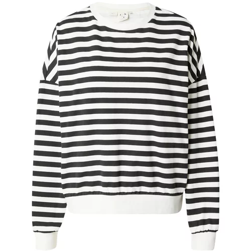 Ragwear Sweater majica 'LOLLITA' crna / bijela