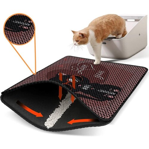 WALLXPERT Nrszn0054 multicolor cat litter mat Cene