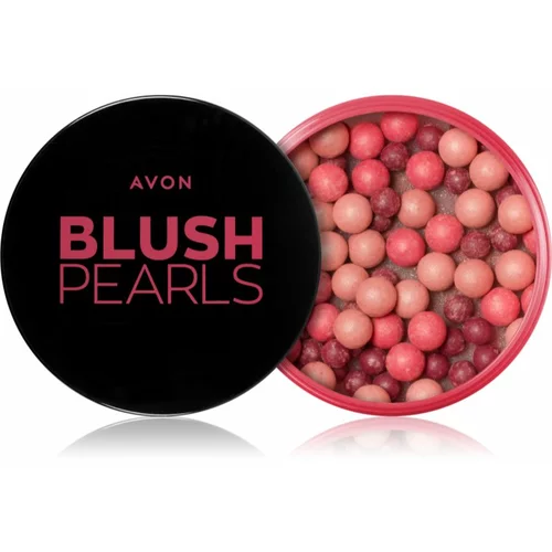 Avon Pearls tonirani biseri za obraz odtenek Medium 28 g