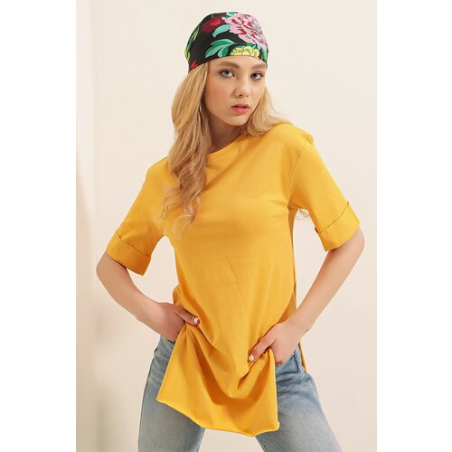 Bigdart T-Shirt - Yellow - Oversize Slike