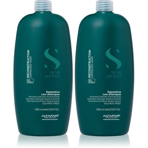 ALFAPARF MILANO Semi di Lino Reconstruction Shampoo duo Kit set za o&amp;scaron;tećenu kosu Slike