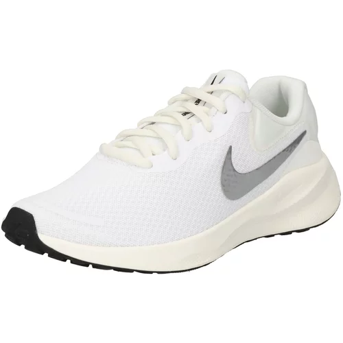 Nike Tekaški čevelj 'Revolution 7' srebrna / bela